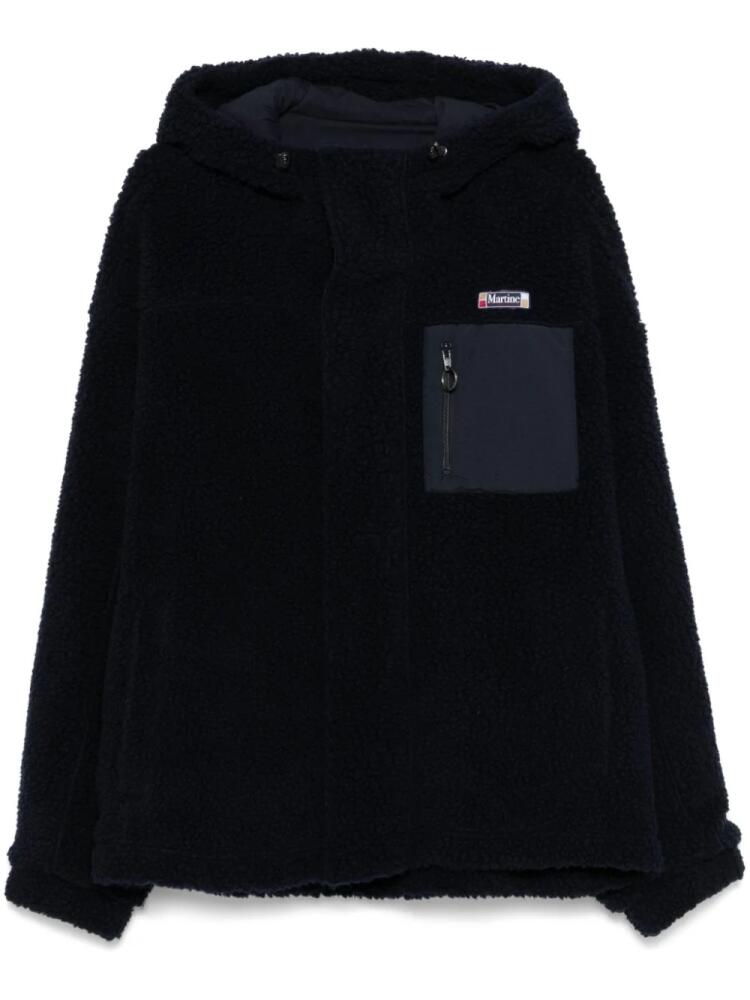 Martine Rose fleece jacket - Blue Cover