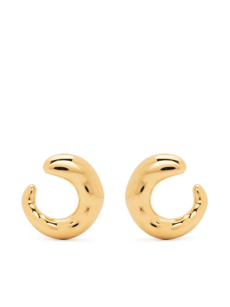 Missoma Organic Twisted small stud earrings - Gold Cover