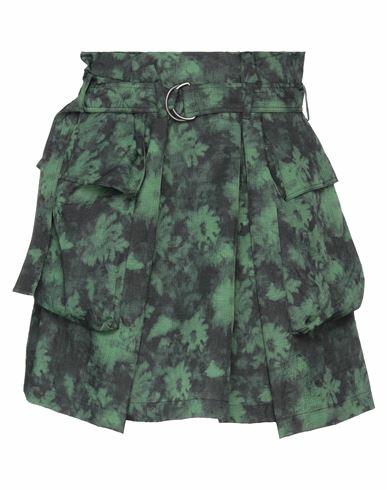 Kenzo Woman Mini skirt Dark green Polyamide Cover