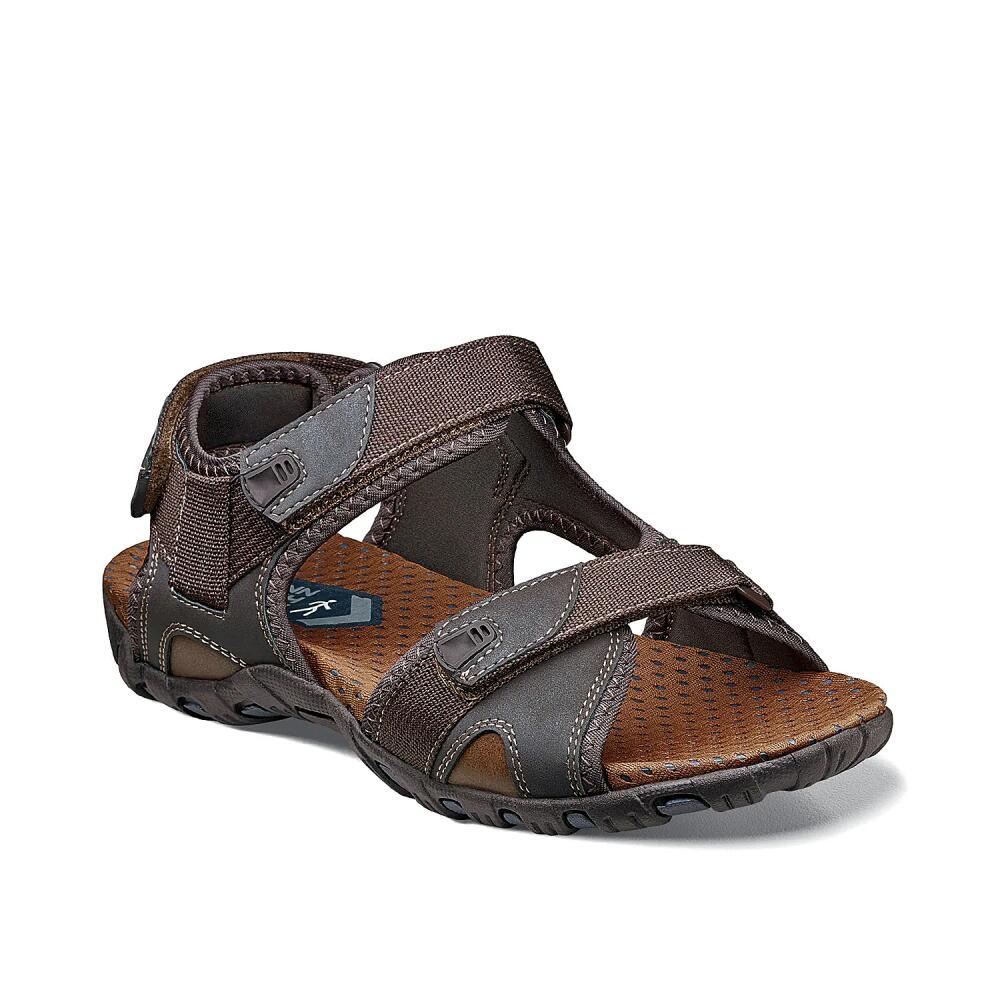 Nunn Bush Rio Bravo River Sandal | Men's | Dark Brown Cover