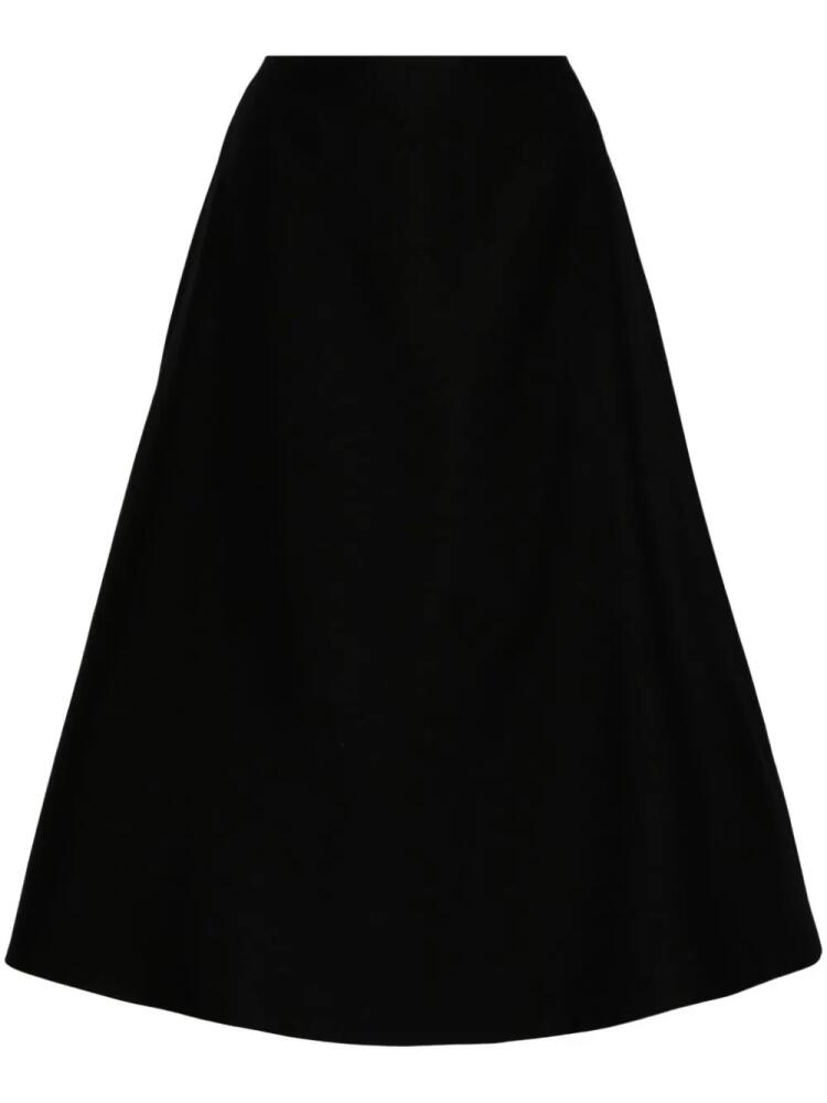 JNBY wool-blend A-line midi skirt - Black Cover