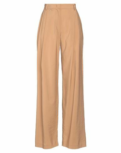 Niū Woman Pants Camel Viscose, Polyamide Cover