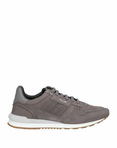 Bally Man Sneakers Grey Calfskin Cover