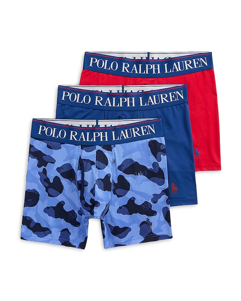 Polo Ralph Lauren Stretch Cooling Microfiber Boxer Briefs, Pack of 3 Cover