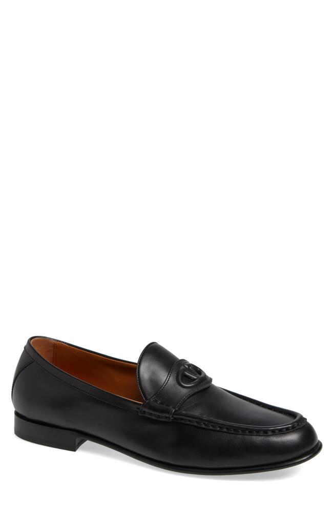 Valentino Garavani Signature VLOGO Loafer in 0No-Nero Cover