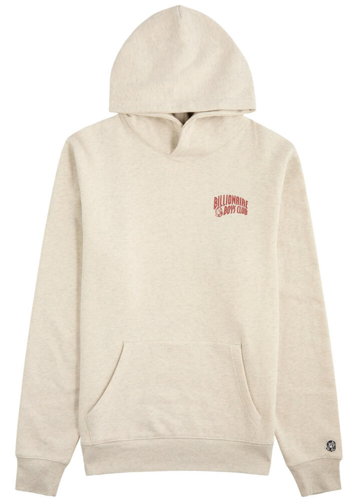 Billionaire Boys Club Arch Logo Hooded Cotton Sweatshirt - Beige Cover