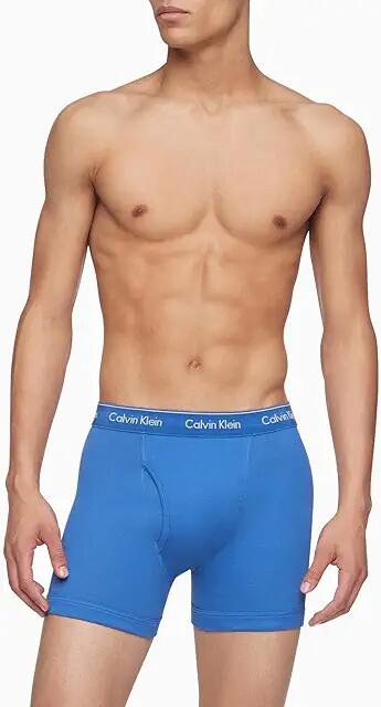 Calvin Klein Underwear Cotton Classics Multipack Boxer Brief (Multi Blue) Men's Underwear Cover