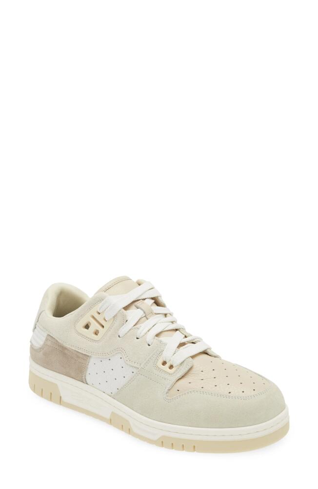 Acne Studios Low Top Sneaker in White/Off White Cover