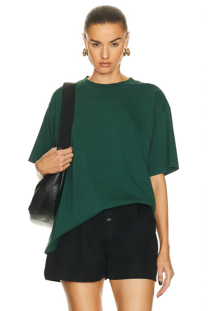 WAO The Relaxed Tee in Green Cover