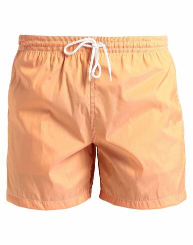 Fiorio Man Swim trunks Orange Polyamide, Polyester Cover