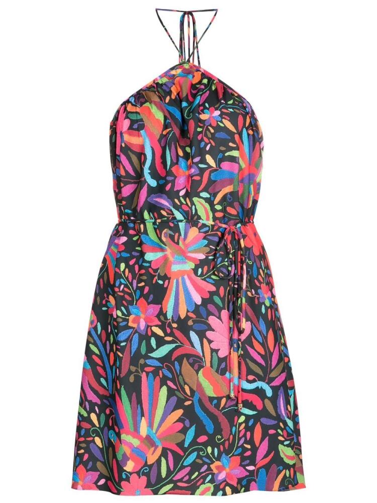 Olympiah Mexico ditsy-print short dress - Multicolour Cover