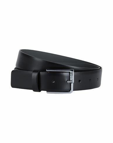 Hugo Man Belt Black Cow leather Cover