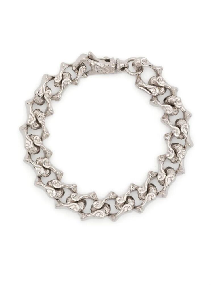 Emanuele Bicocchi Arabesque Sharp-link bracelet - Silver Cover