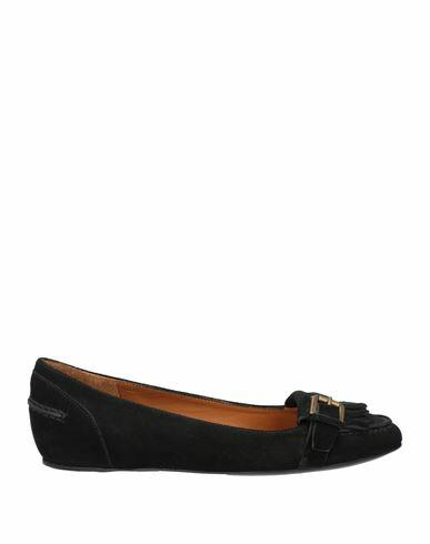 Ralph Lauren Collection Woman Ballet flats Black Calfskin Cover