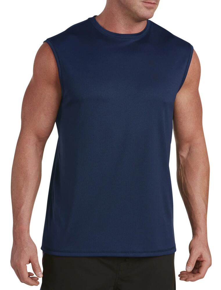 Harbor Bay by DXL Muscle Swim T-Shirt in Navy Cover