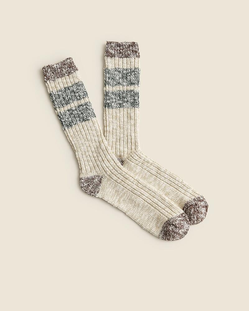 J.Crew Lightweight slub camp socks Cover