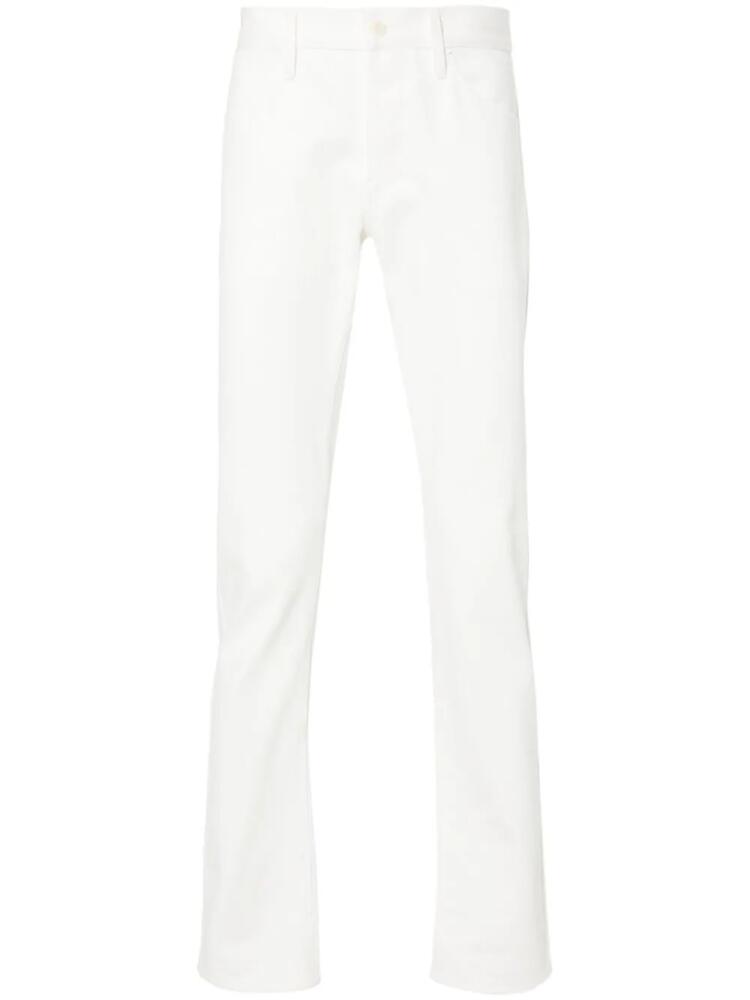 Gabriela Hearst Anthony mid-rise tapered jeans - White Cover