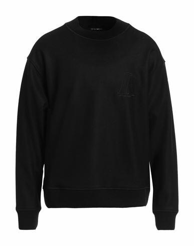 Emporio Armani Man Sweater Black Wool, Polyamide, Virgin Wool, Elastane Cover