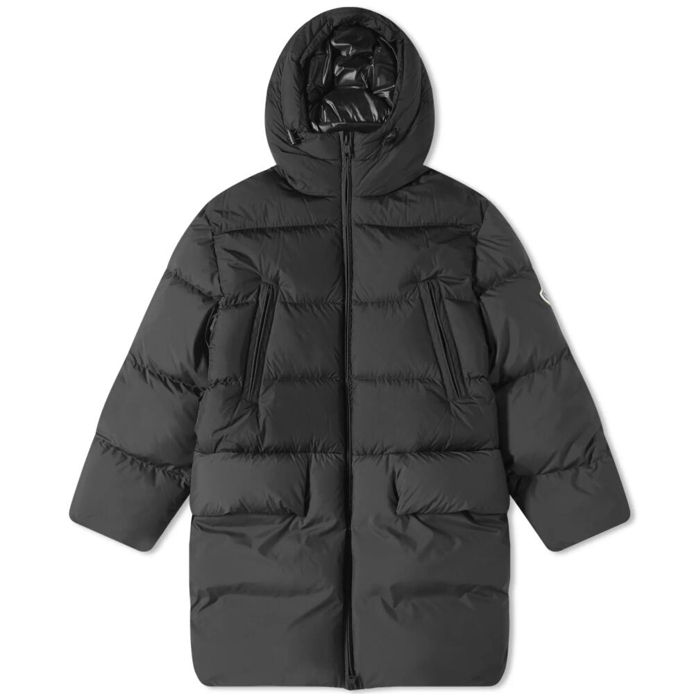 Moncler Men's Bosona Down Filled Parka Jacket in Black Cover