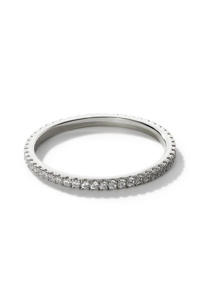 Ana Luisa Eternity Ring - Celine Silver Cover