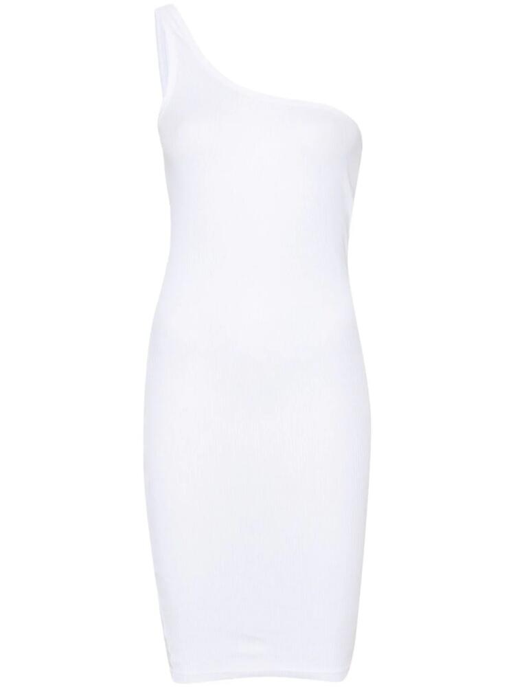 ISABEL MARANT Tamaki one-shoulder ribbed dress - White Cover