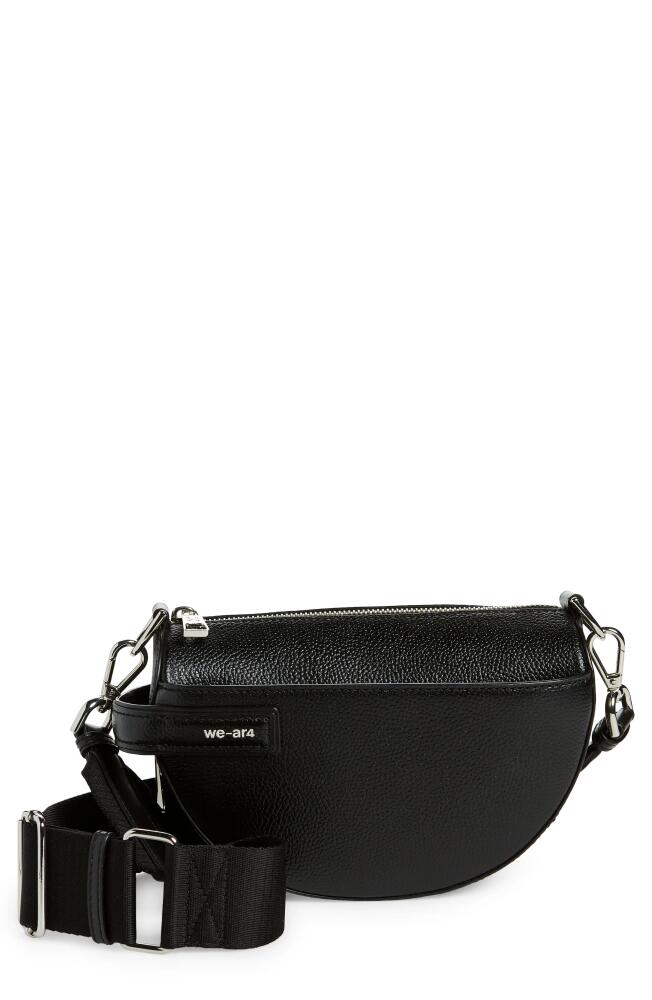 WE-AR4 The Half Moon Crossbody Bag in Black Cover