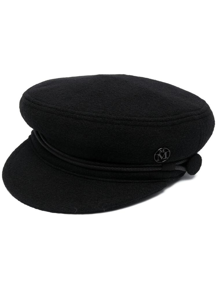 Maison Michel New Abby wool sailor cap - Black Cover