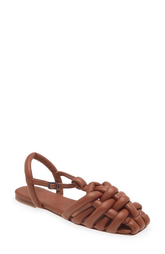 HEREU Cabersa Padded Fisherman Sandal in Chestnut Cover