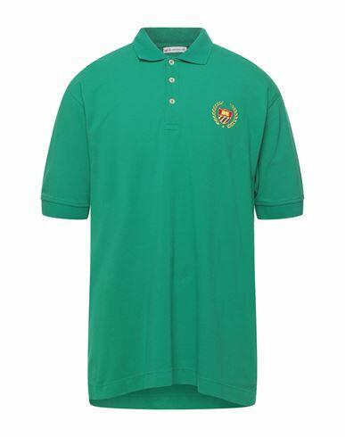 Bel-air Athletics Man Polo shirt Green Cotton Cover