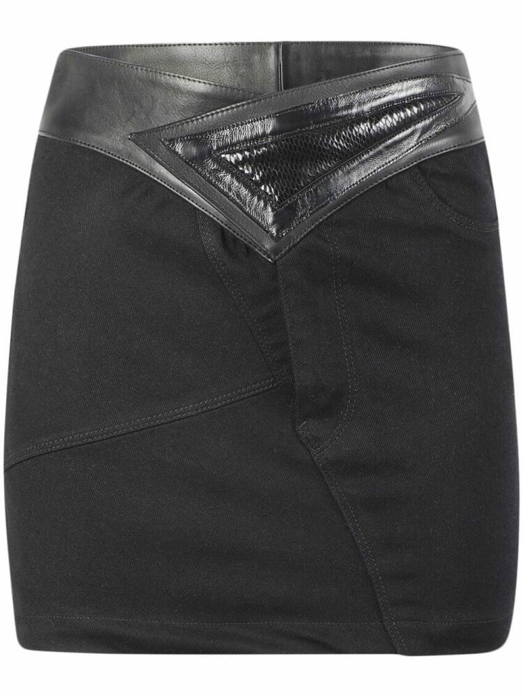 RTA Kaneeta mini skirt - Black Cover