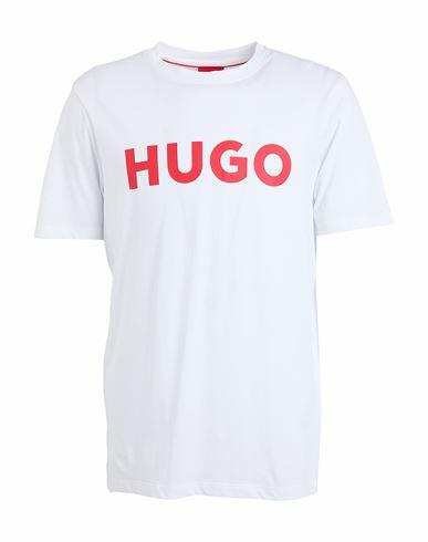 Hugo Man T-shirt White Cotton Cover