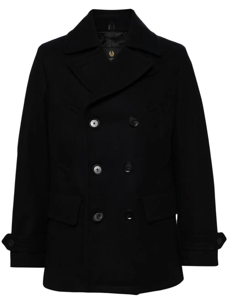 Belstaff double-breasted coat - Blue Cover