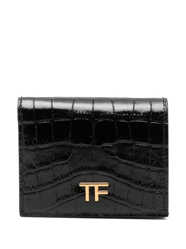 TOM FORD Classic TF wallet - Black Cover