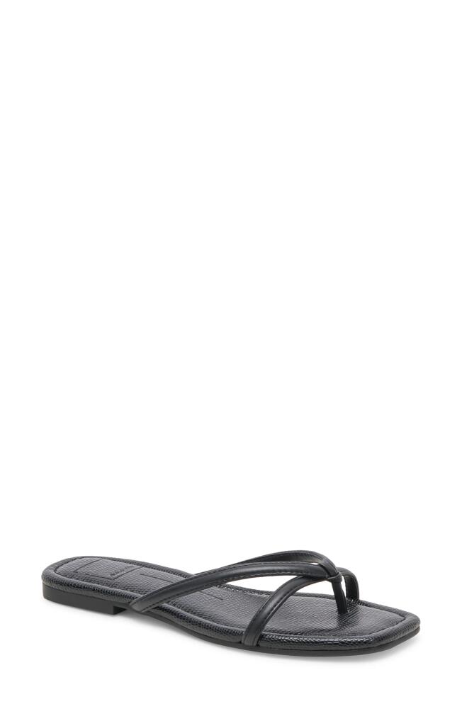 Dolce Vita Lucca Flip Flop in Black Stella Cover