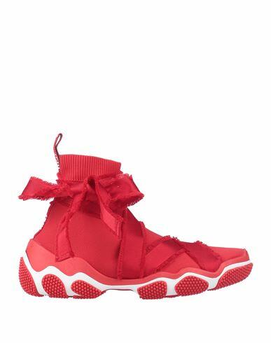 Red(v) Woman Sneakers Red Textile fibers Cover