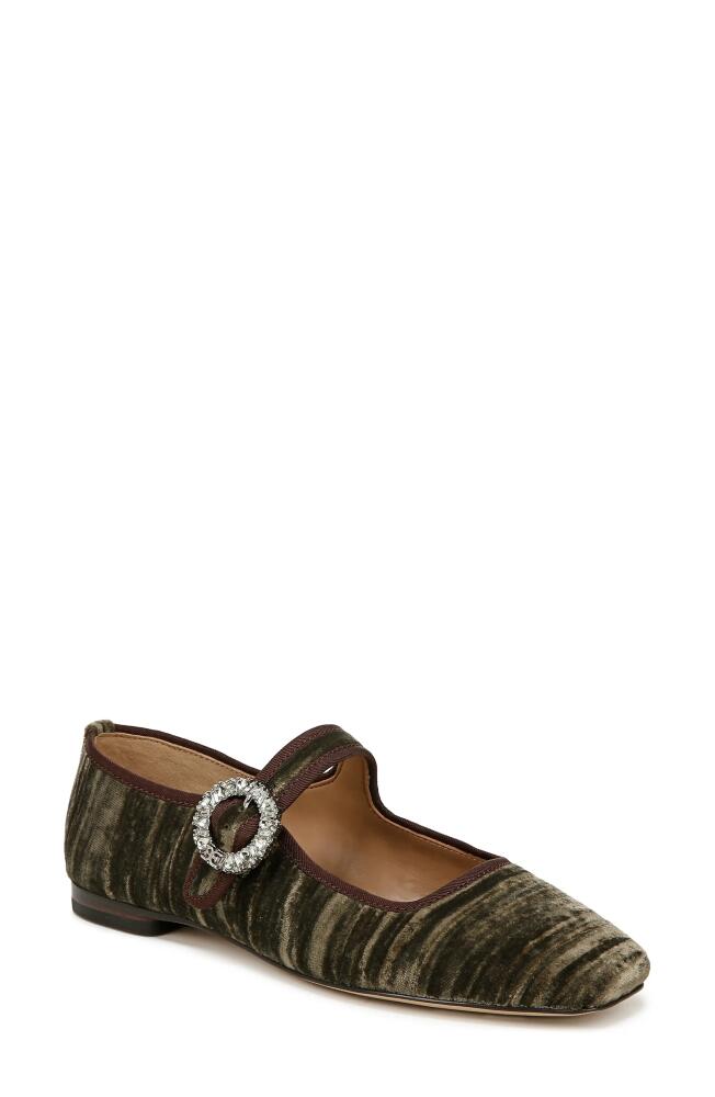 Sam Edelman Michaelaglow Mary Jane Flat in Winter Moss Cover