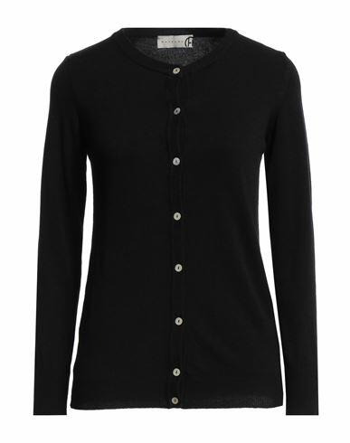 Haveone Woman Cardigan Black Polyamide, Viscose Cover