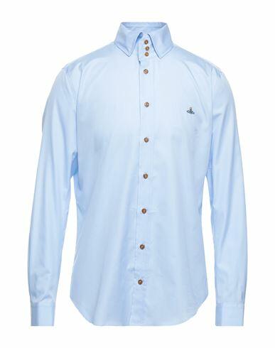 Vivienne Westwood Man Shirt Azure Cotton Cover