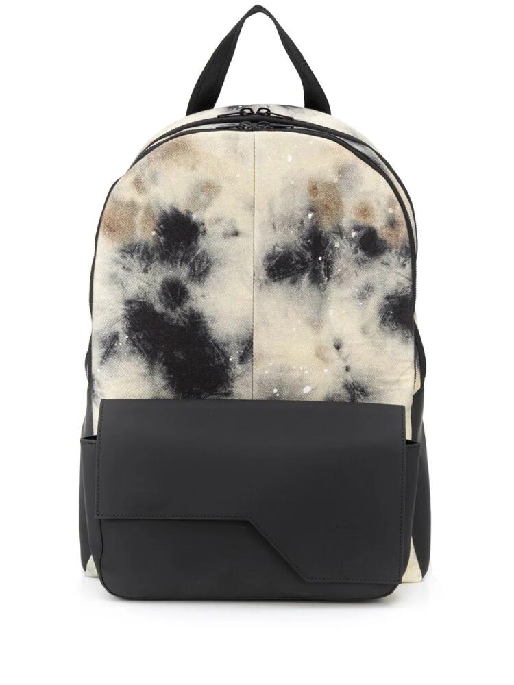 Diesel x A-COLD-WALL* tie-dye backpack - Neutrals Cover