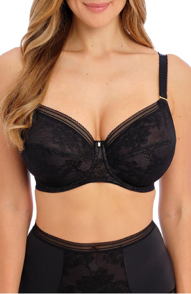 Fantasie Fusion Underwire Lace Side Support Bra in Black Cover