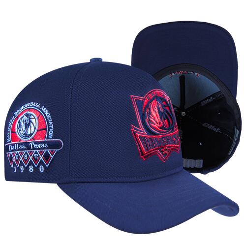 Pro Standard Mavericks Olympic Wool Blend Snapback - Adult Blue/Red/White Cover