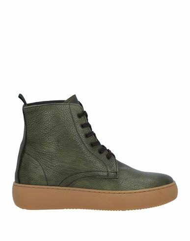 Bottega Marchigiana Man Ankle boots Dark green Leather Cover