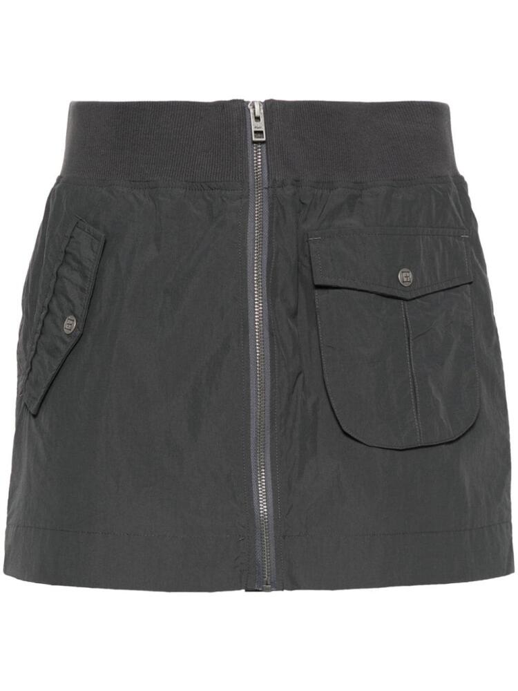 Ksubi zip-up mini skirt - Grey Cover