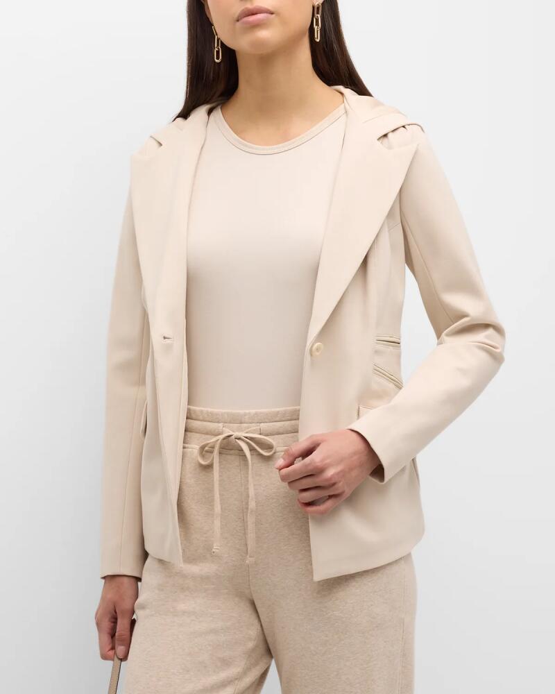 Blanc Noir Gayatri Hooded Blazer Cover