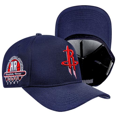 Pro Standard Rockets Olympic Wool Blend Snapback - Adult Blue/Red/White Cover