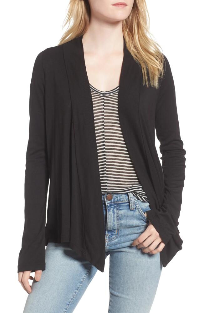 Splendid Classic Flare Cardigan in Black Cover