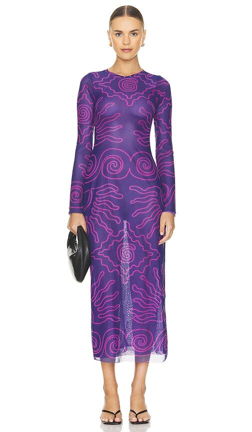 Cala de la Cruz Tania Dress in Purple Cover