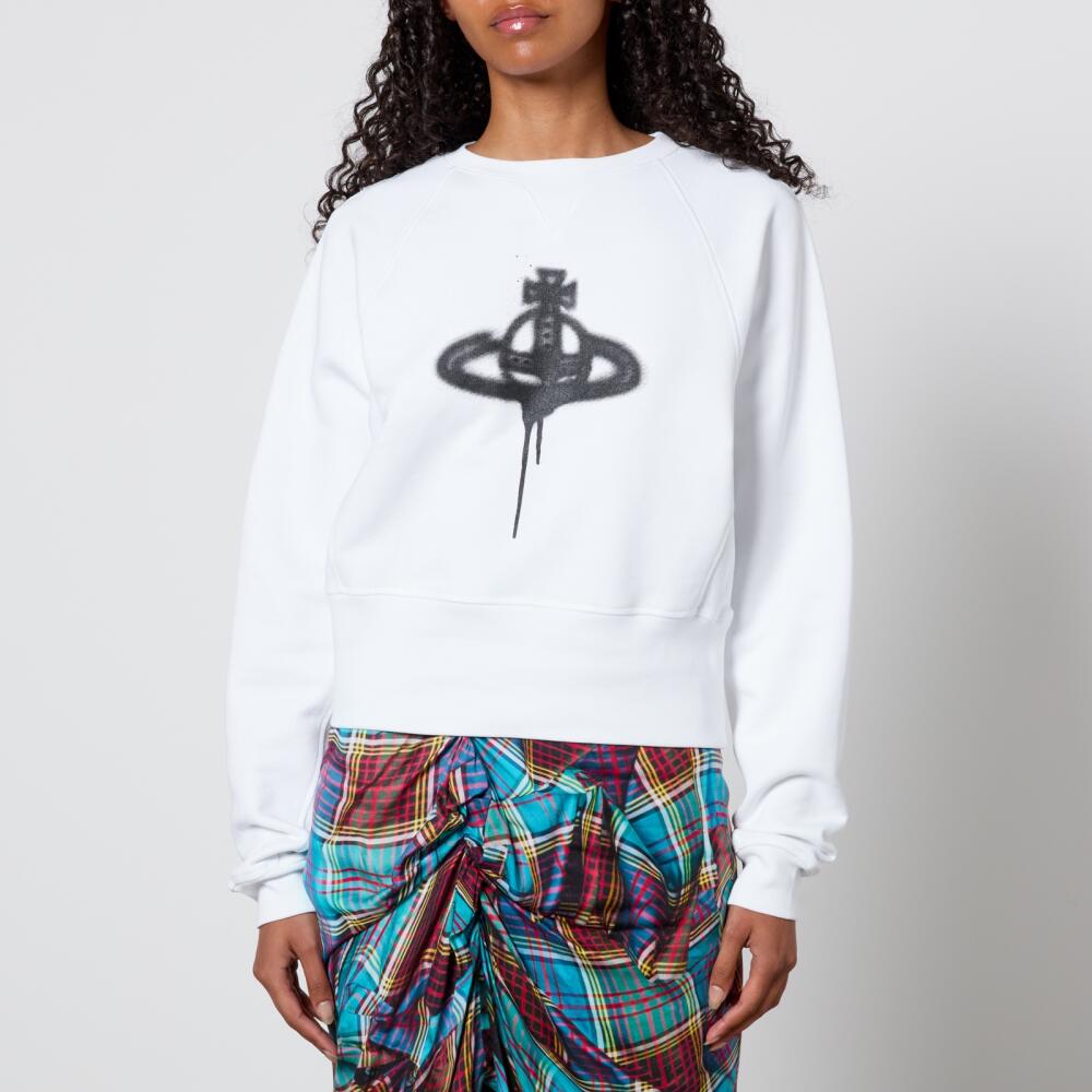 Vivienne Westwood Spray Orb Organic Cotton-Jersey Sweatshirt Cover