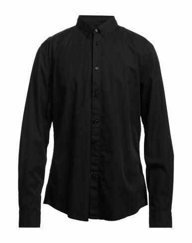 Bikkembergs Man Shirt Black Cotton, Elastane Cover