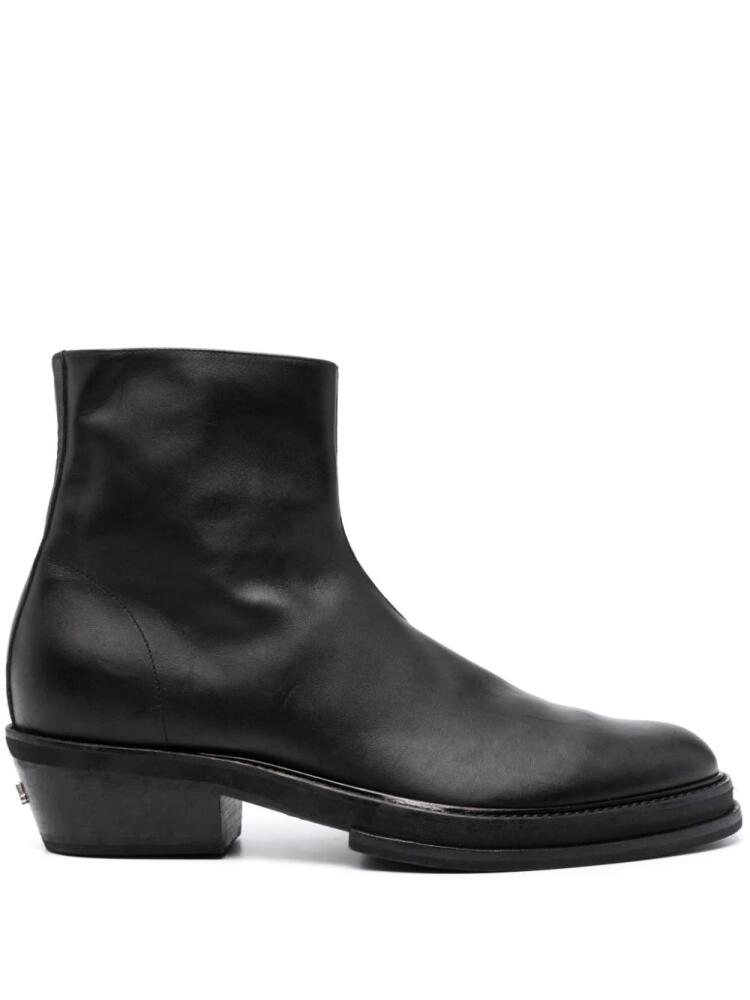 424 Cuban-heel ankle boots - Black Cover